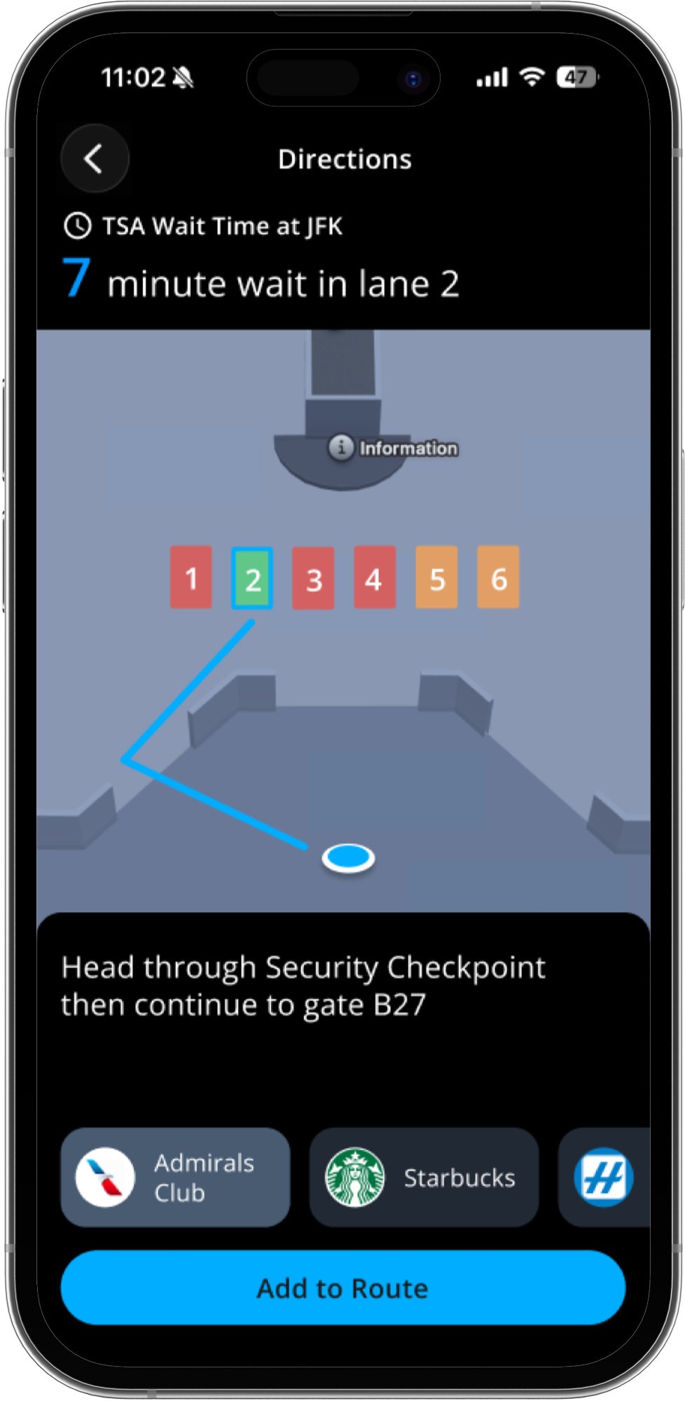 Rideshare selection screen